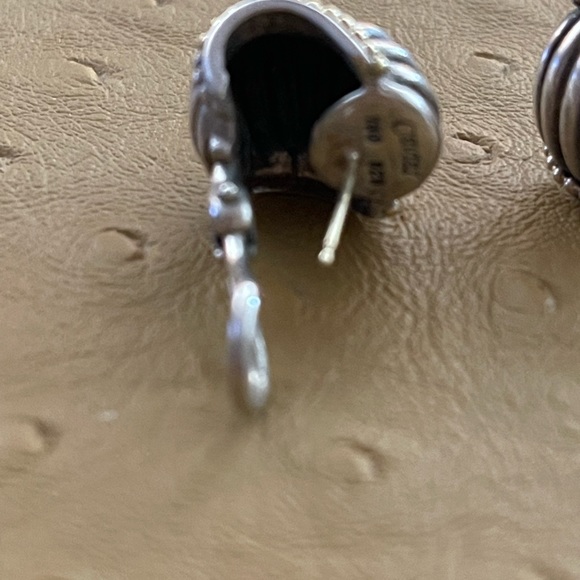 Lagos Earrings 18 kt and silver - Picture 2 of 4